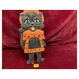 Pressed Cardboard Halloween Cat