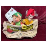 Annalee Dolls in Mail Bag