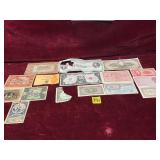 Vintage World Currency Lot