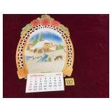 Pressed Cardboard Calendar