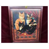 Framed Cat Print