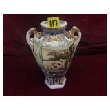 Antique Nippon Porcelain Vase