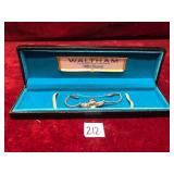 Waltham 14K Gold Ladies Watch, 17 Jewels
