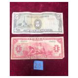 Foreign Currency, Pesos and Curaï¿½ao
