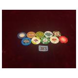 Collectable Casino Chips