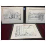 Framed Drawings