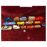 Assorted Vintage Toy Cars