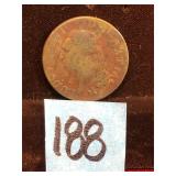 COIN:  1791 French Coin, 1 Sol