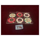 Various Casino Chips