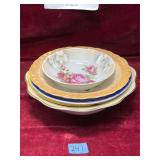 Vintage Household Porcelain Bowls