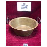 Primitive Brass Pan w/ Handles
