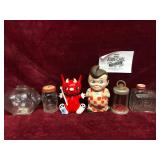 Glass Coin Banks and More