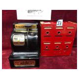 Vintage Cash Savings Boxes