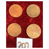 COIN:  Old Coins, Not Identifiable