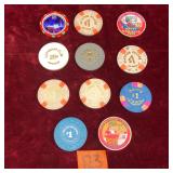 Various Poker Chips