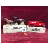 Ertl Die Cast Iron Banks