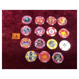 Various Poker Chips, Trump Plaza & more