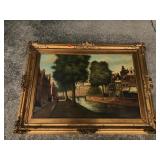 Vintage Oil Painting in the Style of Koenon