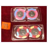 Poker Chips, Altlantic City, New Jersey