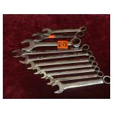 Snap-on Combo Wrench Set