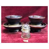 Vintage Porcelain and Glass Insulators