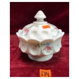 Vintage Westmoreland Milk Glass Candy Jars