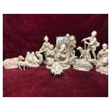Ceramic Nativity Set