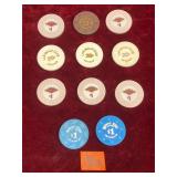 Various Poker Chips