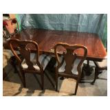 Jefferson Wooden Dining Table & 4 Chairs