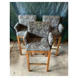 Upholstered Bar Height Stools/Chairs