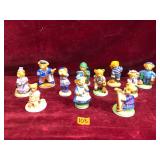 Frankln Mint Teddy Bear Figures
