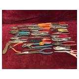 Lot of Pliers