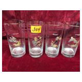 Set of High Game Bird Glasses