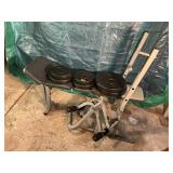 Marcy Weight Bench & Weight Plates