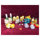 Various Vintage Salt & Pepper Shakers