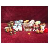 Various Vintage Salt & Pepper Shakers