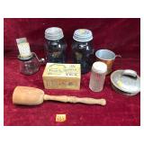 Various Vintage HOusehold Items