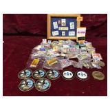 Vintage Postal Pins & More