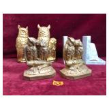 Vintage Book Ends, 03 ea