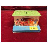 Vintage Tin Lithograph Bank