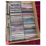 Box of Various Music CDs