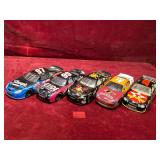 Various Die-Cast Collectible Racing Cars