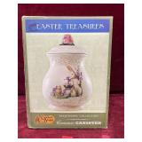 Cracker Barrel Easter Treasures Ceramic Cannister