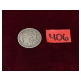 1890 o Silver Morgan Dollar