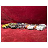 Various Die-Cast Collectible Racing Cars