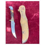 Western Hunting Knife and Sheath