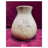 Native American Vase, Signed Binishtaa Navajo