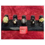 Various Costume Jewelry Rings, Various Sizes