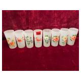 Libby Painted Frosted Glasses