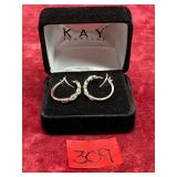 Sterling Silver, Kay Jewelers Earrings